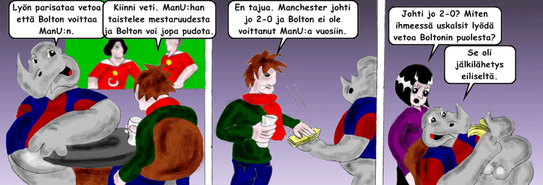 Darol VS Leopold comic strip