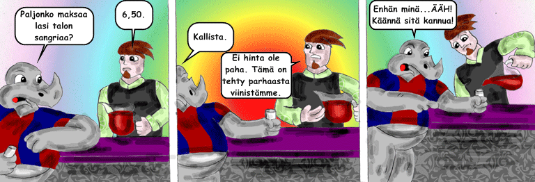 Darol VS Leopold comic strip