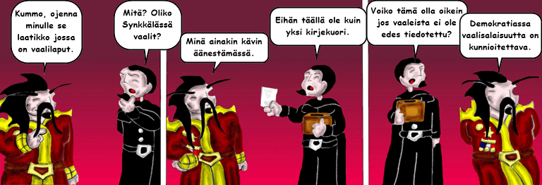 Darol VS Leopold comic strip