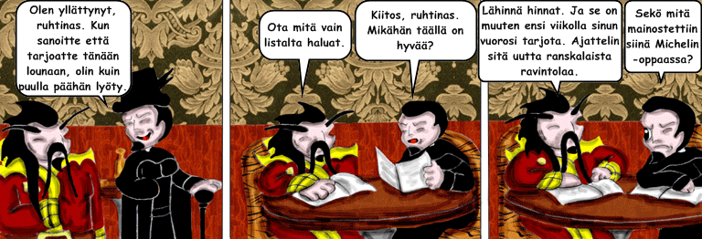 Darol VS Leopold comic strip