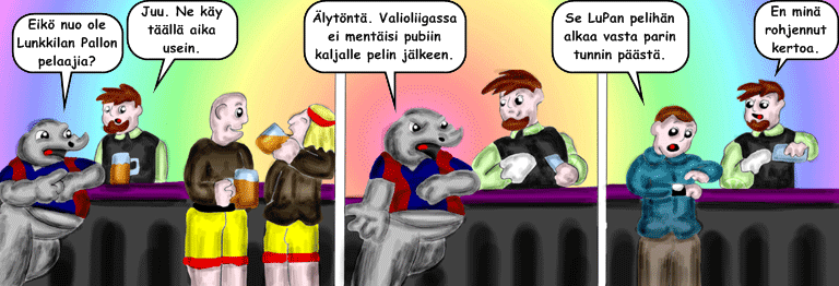 Darol VS Leopold comic strip