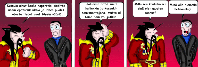 Darol VS Leopold comic strip