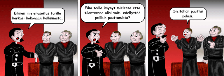 Darol VS Leopold comic strip