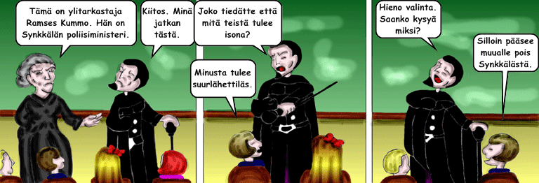 Darol VS Leopold comic strip