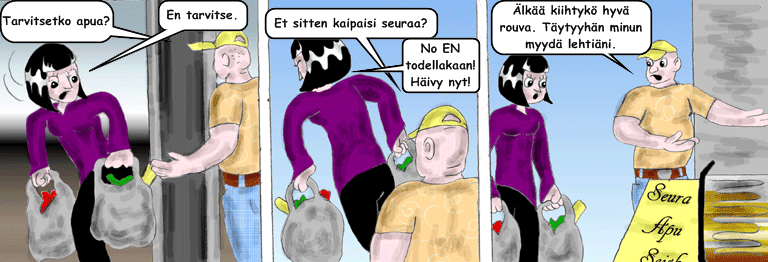 Darol VS Leopold comic strip