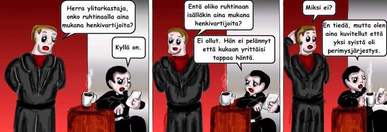 Darol VS Leopold comic strip