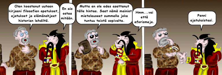 Darol VS Leopold comic strip