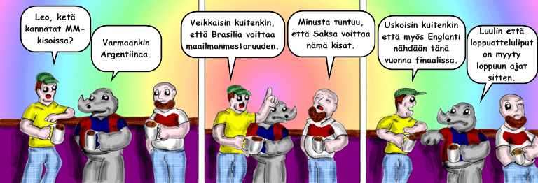 Darol VS Leopold comic strip
