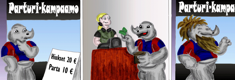 Darol VS Leopold comic strip
