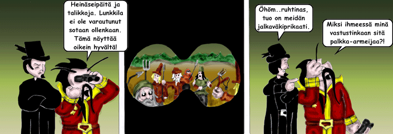 Darol VS Leopold comic strip