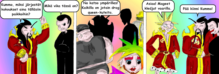 Darol VS Leopold comic strip