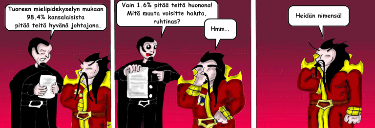 Darol VS Leopold comic strip