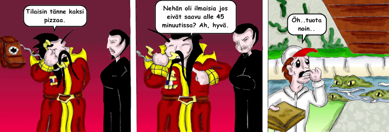 Darol VS Leopold comic strip