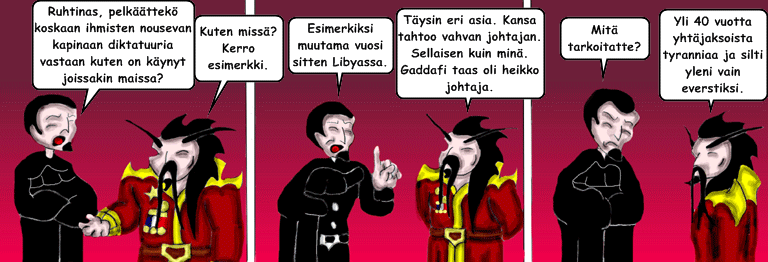 Darol VS Leopold comic strip