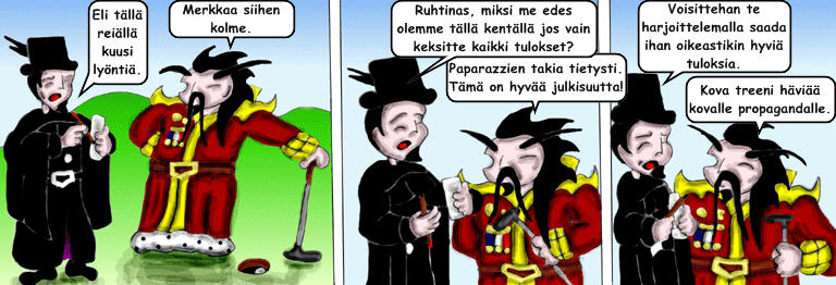 Darol VS Leopold comic strip