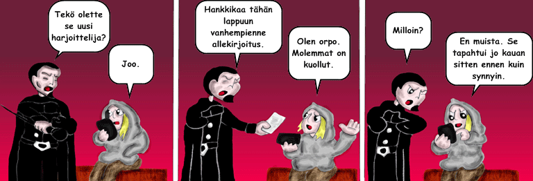 Darol VS Leopold comic strip