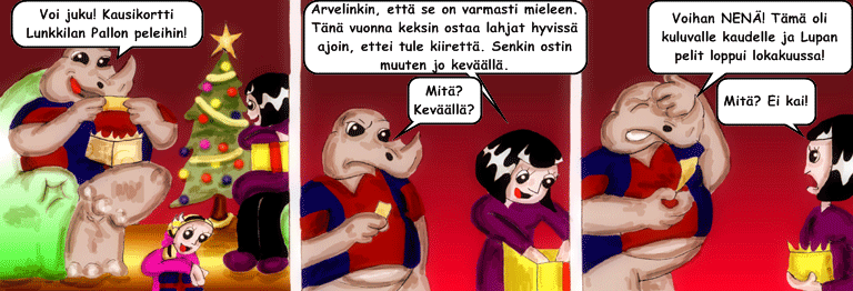Darol VS Leopold comic strip