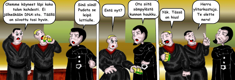 Darol VS Leopold comic strip