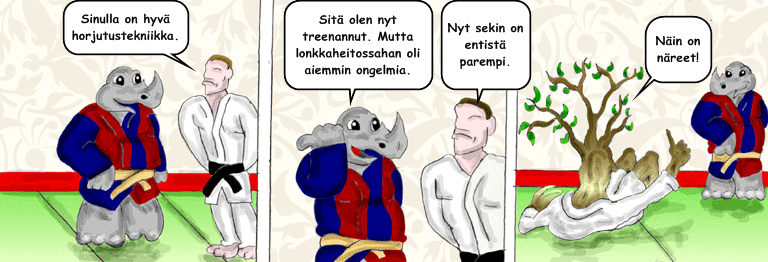 Darol VS Leopold comic strip