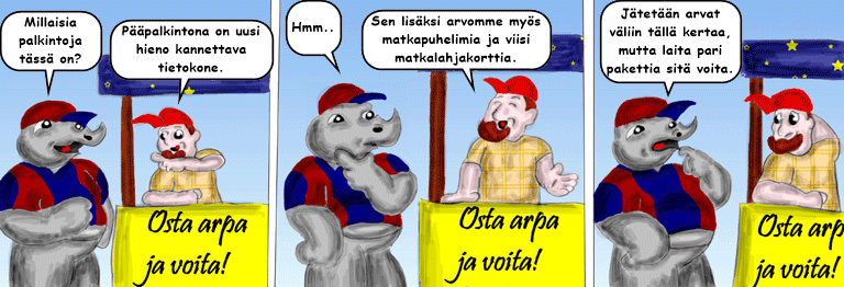 Darol VS Leopold comic strip