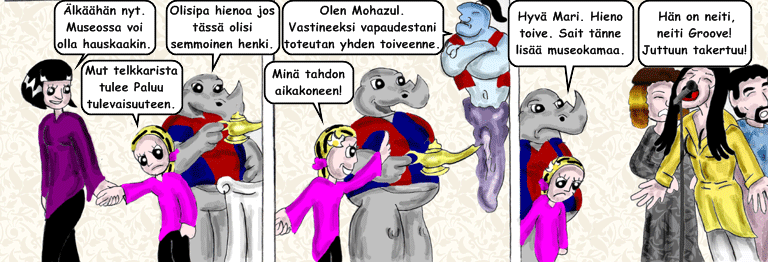 Darol VS Leopold comic strip