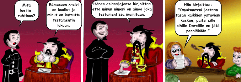 Darol VS Leopold comic strip