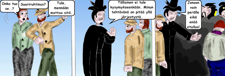 Darol VS Leopold comic strip