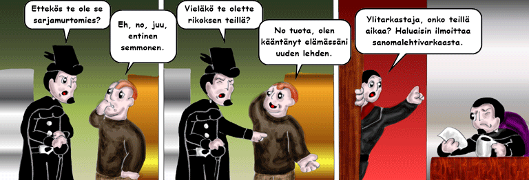 Darol VS Leopold comic strip