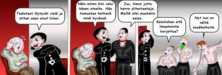 Darol VS Leopold comic strip