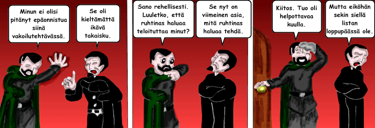Darol VS Leopold comic strip