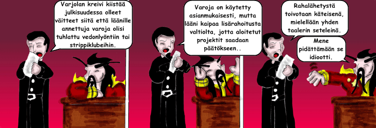 Darol VS Leopold comic strip
