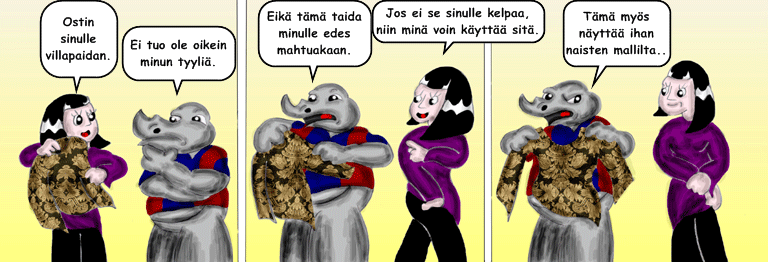 Darol VS Leopold comic strip
