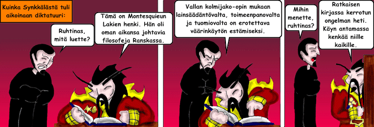 Darol VS Leopold comic strip