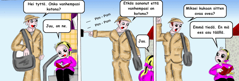 Darol VS Leopold comic strip