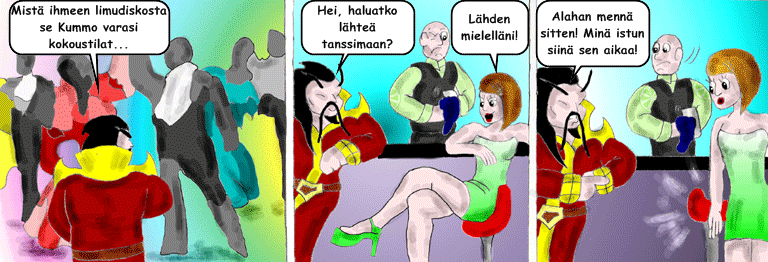 Darol VS Leopold comic strip