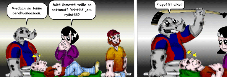 Darol VS Leopold comic strip