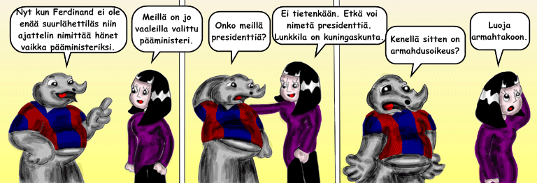 Darol VS Leopold comic strip