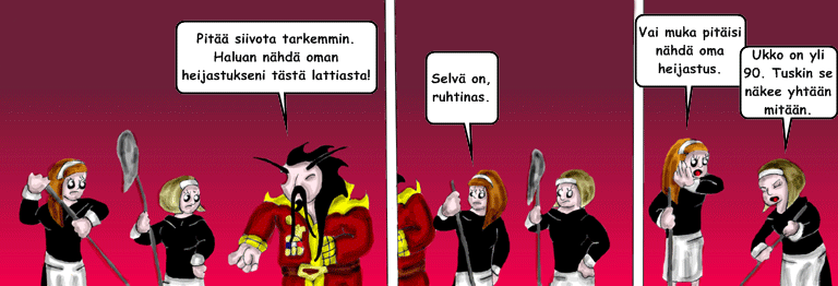 Darol VS Leopold comic strip