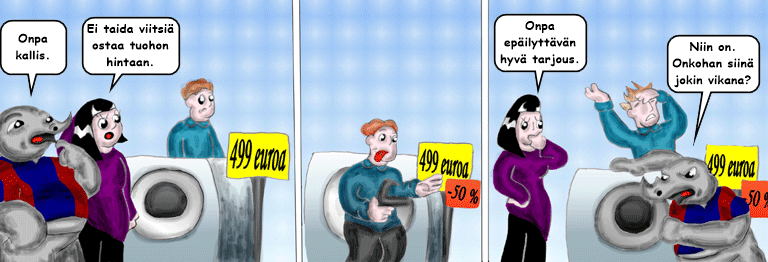 Darol VS Leopold comic strip