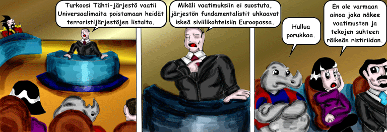 Darol VS Leopold comic strip