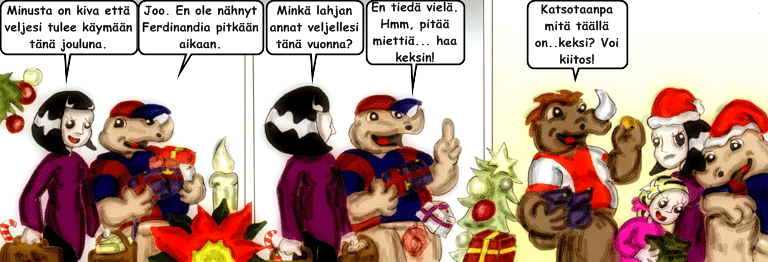 Darol VS Leopold comic strip