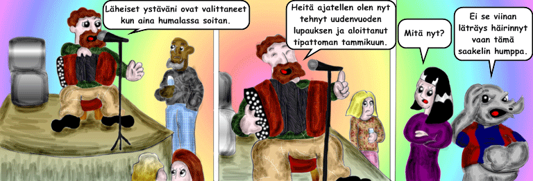Darol VS Leopold comic strip