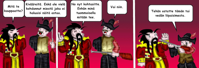 Darol VS Leopold comic strip