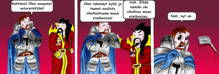 Darol VS Leopold comic strip