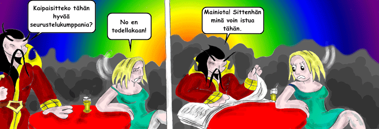 Darol VS Leopold comic strip