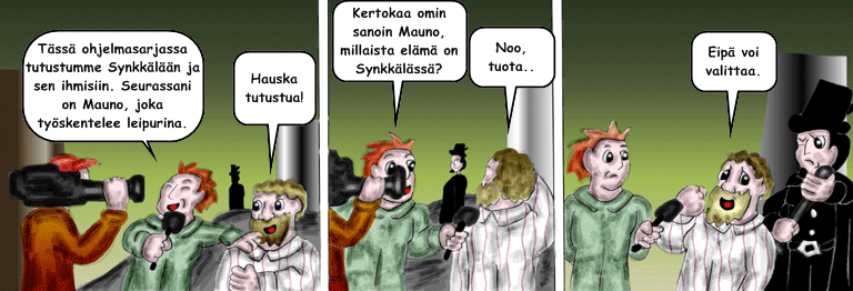Darol VS Leopold comic strip