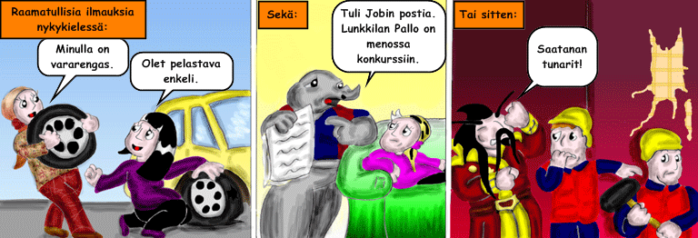Darol VS Leopold comic strip