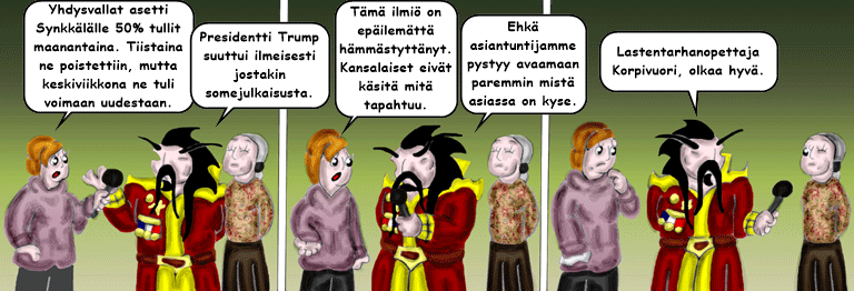 Darol VS Leopold comic strip