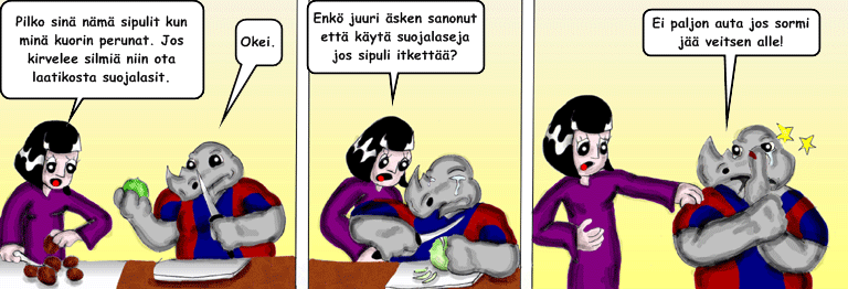 Darol VS Leopold comic strip