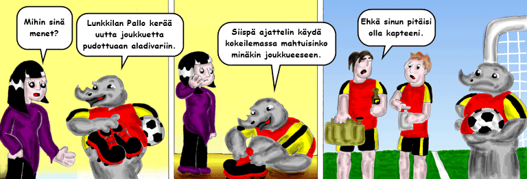 Darol VS Leopold comic strip